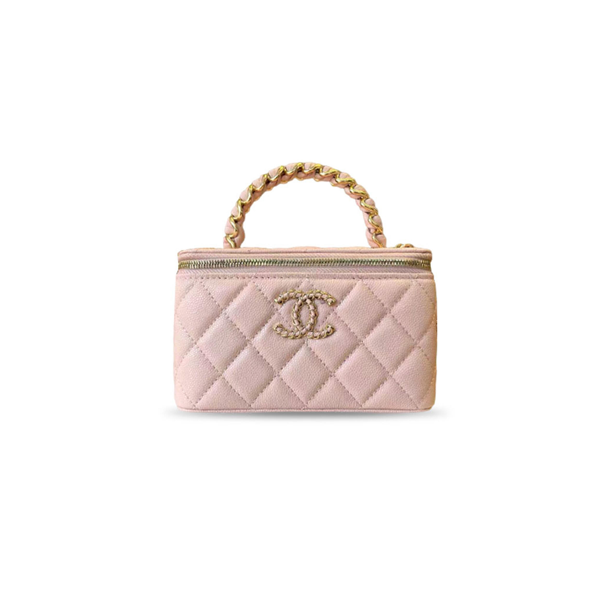 CHANEL HANDLE BOX BAG A96178 (17*9.5*8cm)